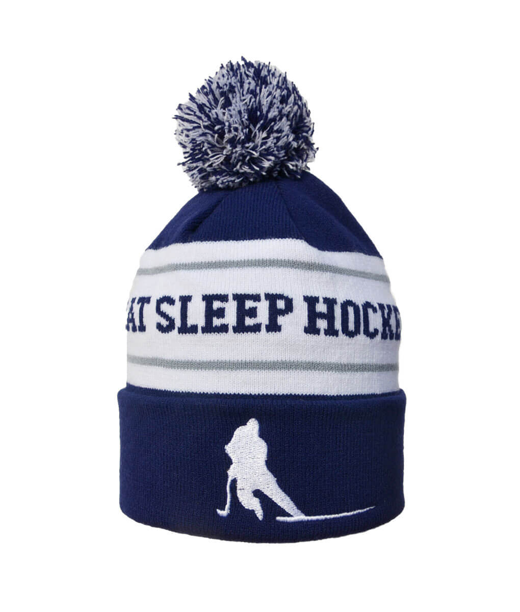 Eat Sleep Hockey Beanie